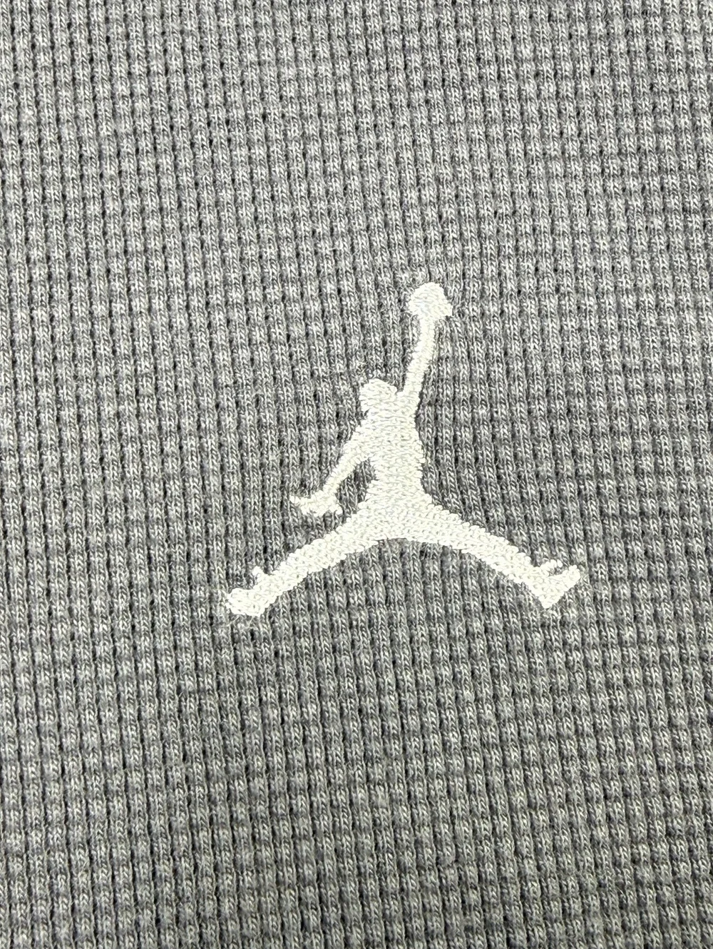 Jordan Men's XXL Gray Long Sleeve Thermal Shirt Made in USA